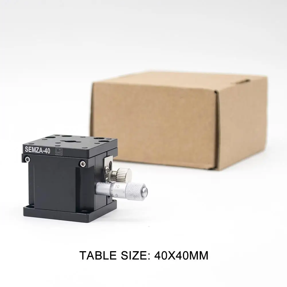 

Z Axis Sliding Table Replacement Linear Stage Bearing Manual Platform Multi-function Durable Tuning for Detection Device