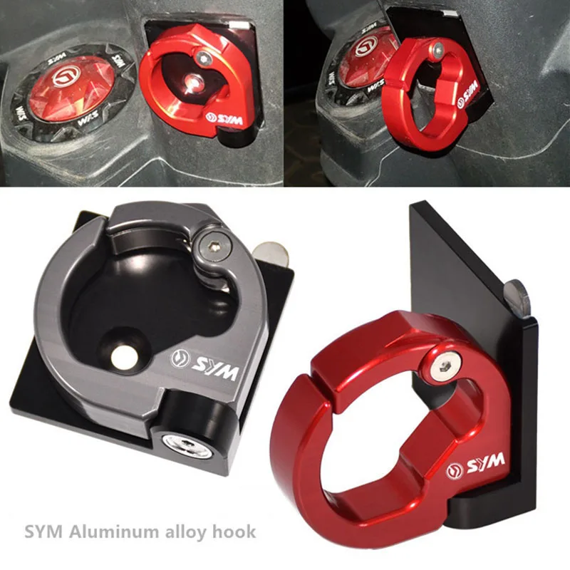 

For SYM FNX150 JP150 FNX125 JET S125 Z1attila JOYRIDE200 RV180EURO Motorcycle CNC Luggage Hook Claw Convenience Helmet Hook