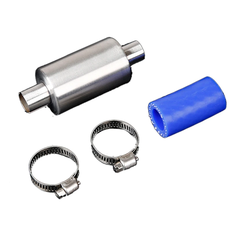 выхлопная труба с глушителе