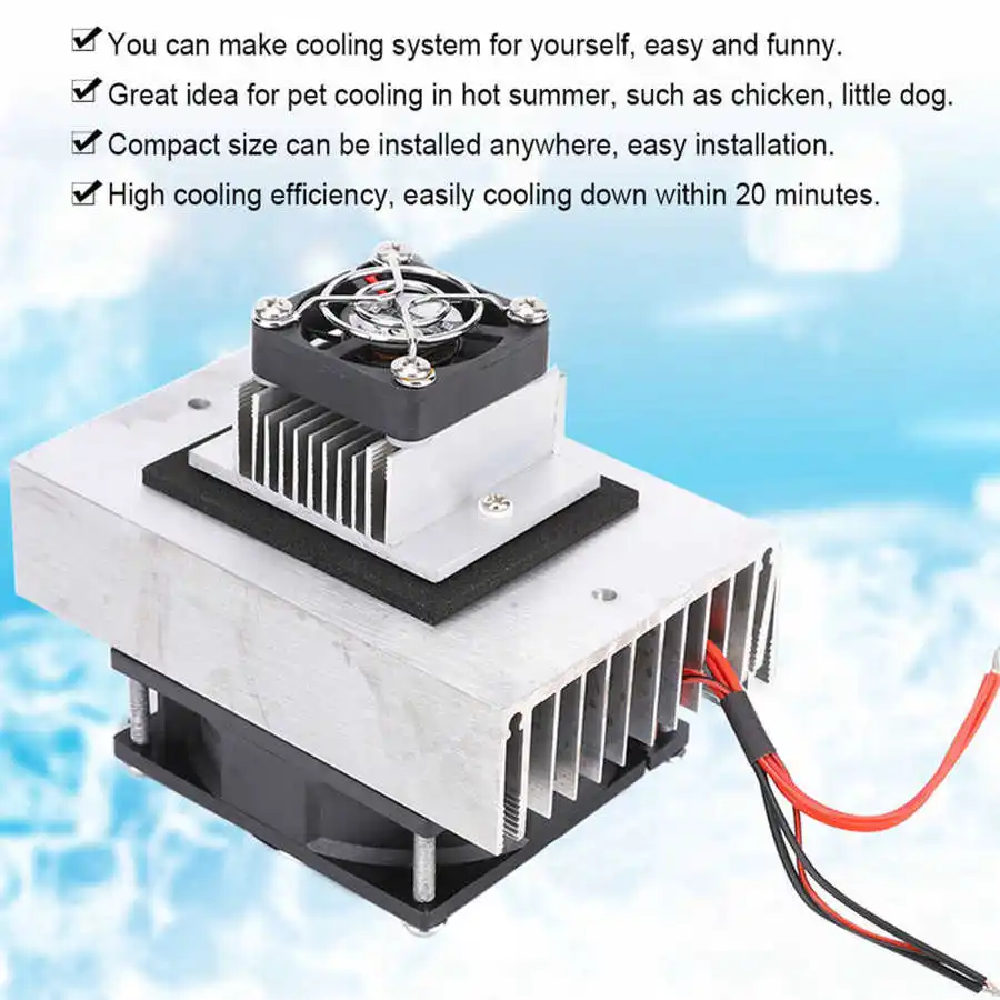 1 шт. DC12V полупроводниковый холодильник холодильная система охлаждения DIY Набор
