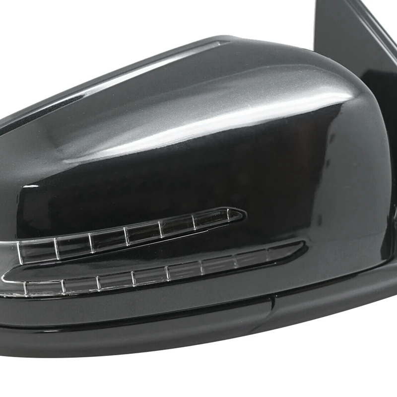 

for 2007-2013 Mercedes Benz W221 S-Class S300 S350 S400 S63 AMG Side Door Power Rear View Mirror Assembly Black
