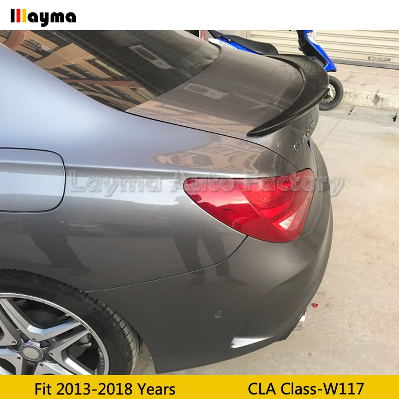 Спойлер в стиле FD для заднего багажника из углеродного волокна Benz CLA CLA180 CLA200 CLA250