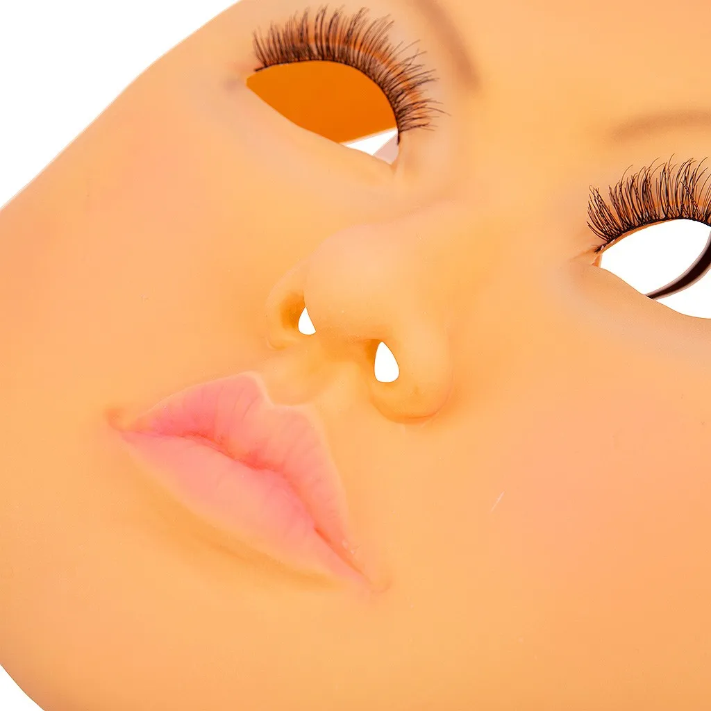 Новинка забавная Реалистичная женская маска на Хэллоуин для лица капюшон