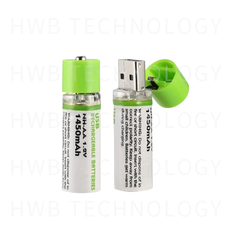 10 шт. аккумулятор 1450 мАч 1 2 в USB | Электроника