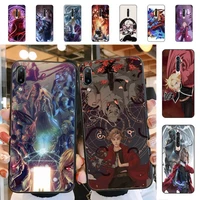 anime fullmetal alchemist phone case for vivo y91c y11 17 19 17 67 81 oppo a9 2020 realme c3