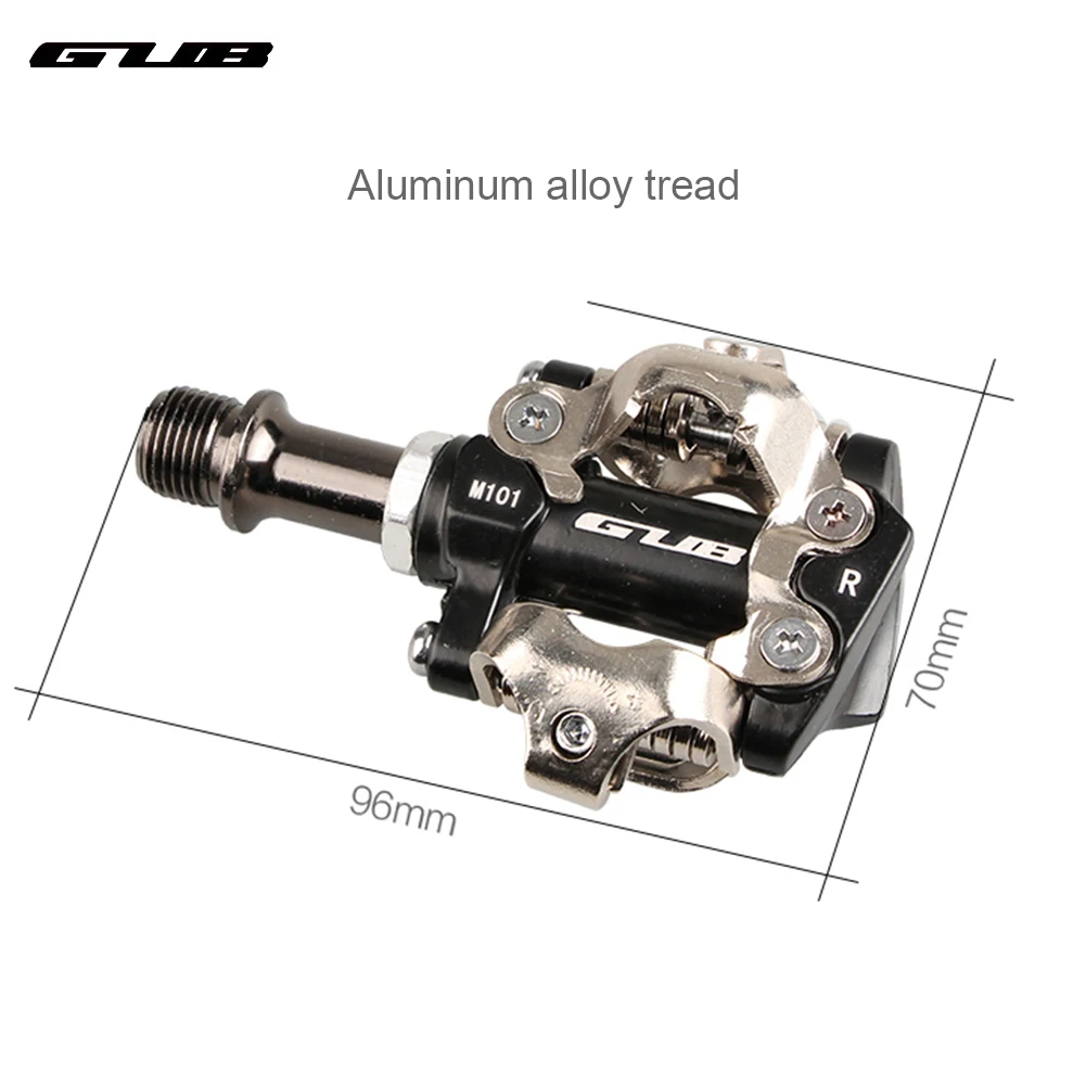 

GUB M101 Self-Locking MTB Road Cycling Pedal Aluminum Alloy Road Bike Pedal for Bicycles Parts Components Accessories