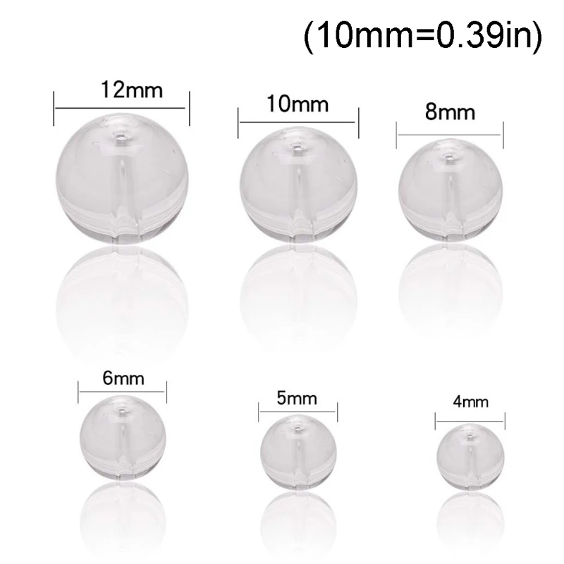 

3-12mm Round Loose Beads for Jewelry Making Handmade DIY Bracelet Necklace Pendant
