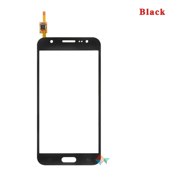 Высокое Качество 5," для samsung Galaxy J5 J500 SM-J500FN сенсорный экран дигитайзер Переднее стекло объектив сенсорная панель+ инструмент - Цвет: Black No Tool