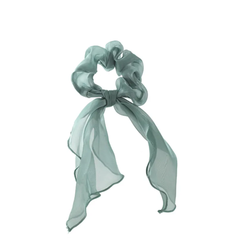 

Candy Color Women Hair Scrunchie Bows Ponytail Holder Hairband Bow Knot Scrunchy Girls Hair Ties Hair Accessories Christmas