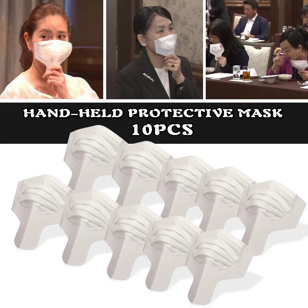 

Anti-dust Reusable Mouth Hand-held Protective Mask Face Cover Face Washable Reusable Face Mask Adult Mascarillas Fashion #828