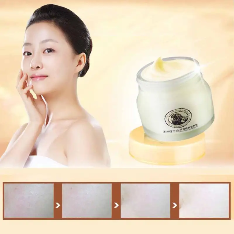 

Australia Sheep Oil Lanolin Cream Whitening Anti-Aging Anti Wrinkle Moisturizing Nourish Creams Beauty Face #518