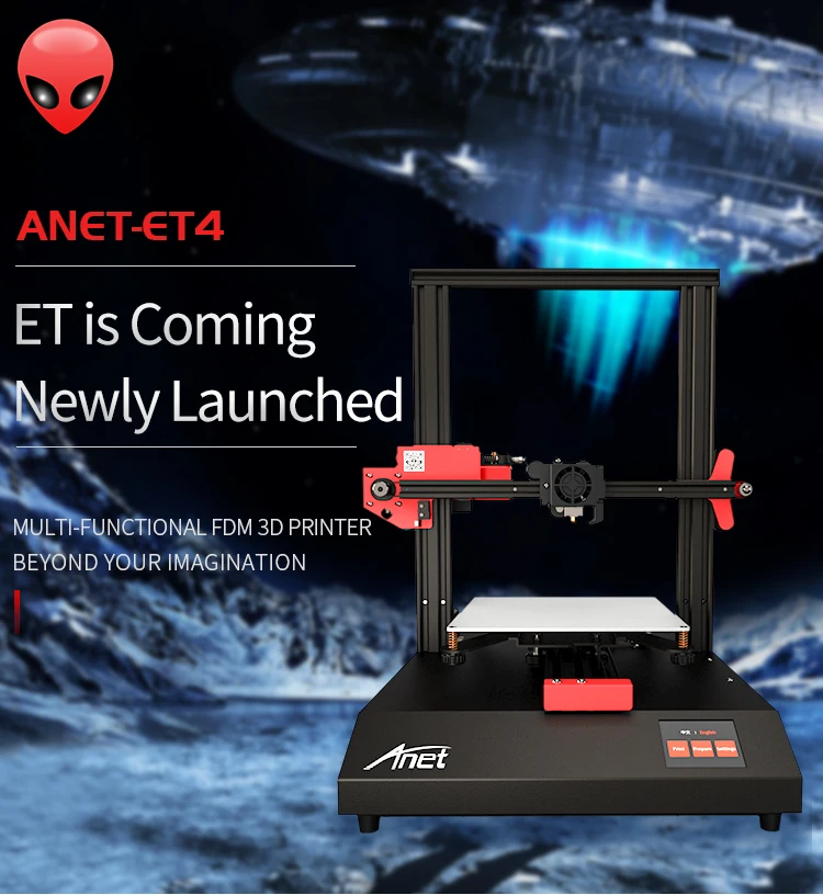 Anet ET4 E10 A8 A6 автоматическое выравнивание A8 3d принтер комплект DIY легко собрать Reprap Prusa i3 Impressora 3d принтер с PLA нитью