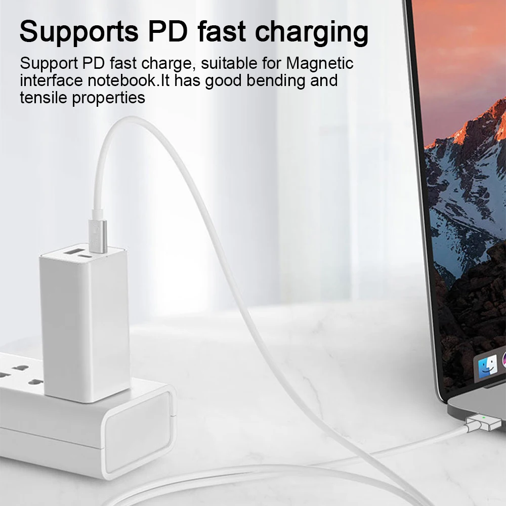 USB C Тип Femal для Magsafe 1 2 кабель адаптер шнура MacBook Air A1436 A1465A1466 45 Вт 12/13 &quotзарядный