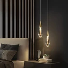 Современный хрустальный светодиодный подвесной светильник s светильник для гостиной спальни подвесной светильник Лофт подвесные светильники домашние светильники