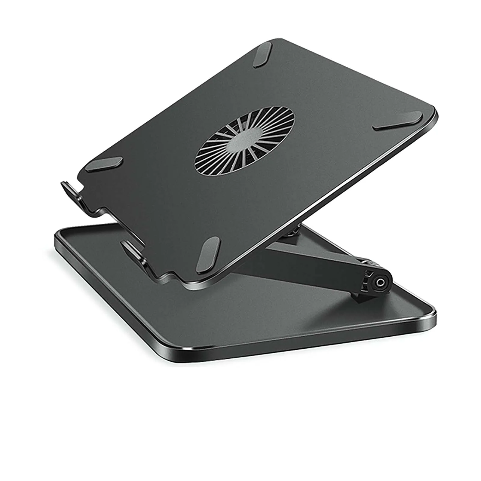 Black Multifunctional Laptop Stand, Lightweight and Portable Notebook Computer Bracket with Cooling Fan Black Multifunctional Laptop Stand, Lightweight and Portable Notebook Computer Bracket with Cooling Fan