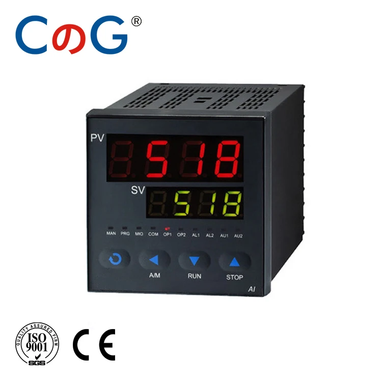 Controlador de Temperatura Programável cg Drive 32 Segmentos Processo Digital Inteligente Rs485 Protocolo Modbus Termostato Pid Instrumentos de temperatura