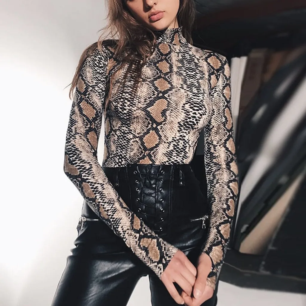 Сексуальное нижнее белье с принтом змеи комплект для женщин сексуальный