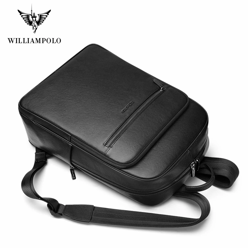 Рюкзак мужской кожаный для путешествий водонепроницаемый | Багаж и сумки