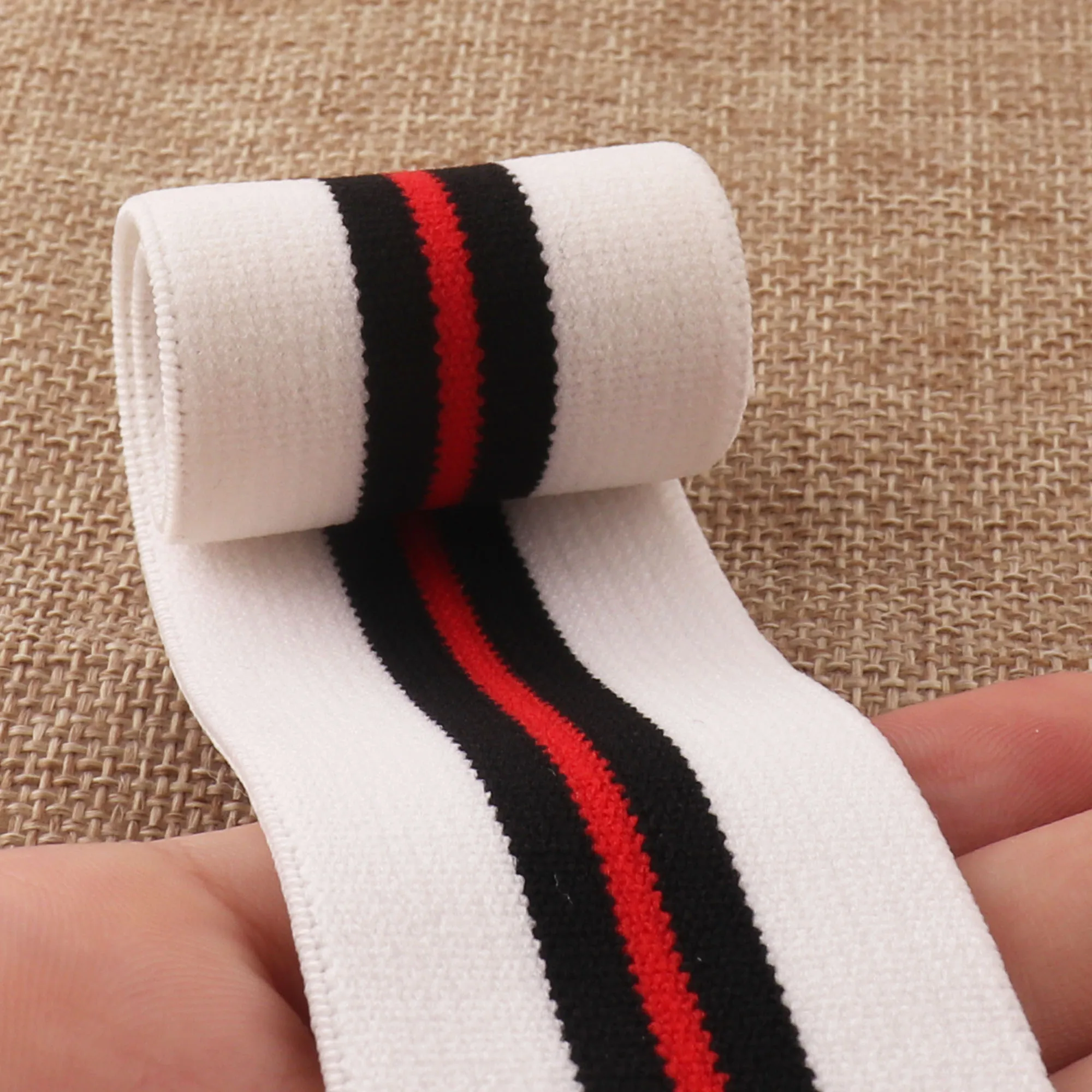 

1 1/2"-38mm Elastic stripe webbing,Elastic Band,Elastic Ribbon,1-5 Meter Flat Elastic Band Sewing Clothing Accessories
