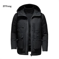 winter 2020 parka men windbreak thick warm windproof coats male hooded jackets mens winter black jackets size m 4xl