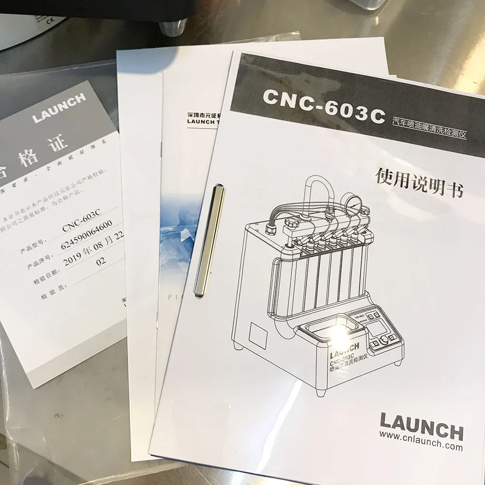 220V CNC-603C тестер топливных форсунок машина для очистки испытательного стенда оборудования