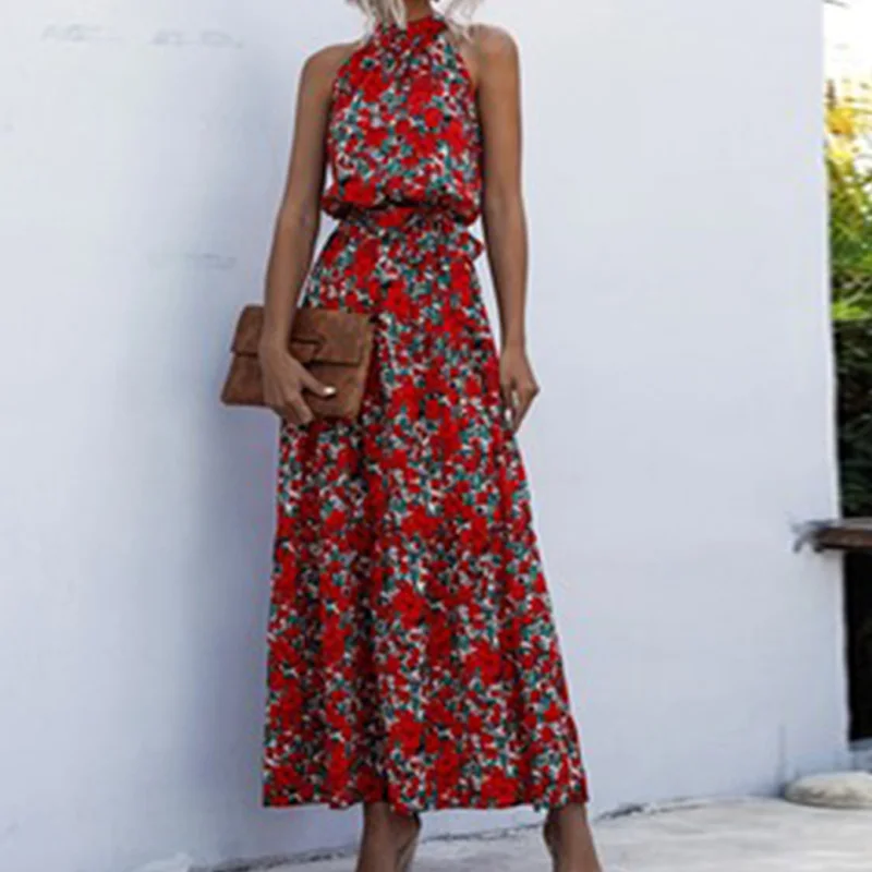 

Женское ажурное платье миди без рукавов, летнее Модное Элегантное Привлекательное платье-туника с принтом в горошек, Повседневная Туника с ...