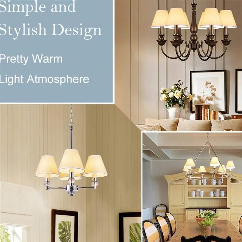 3 шт. тканевый абажур для лампы Пузырькового типа простой чехол на потолочный