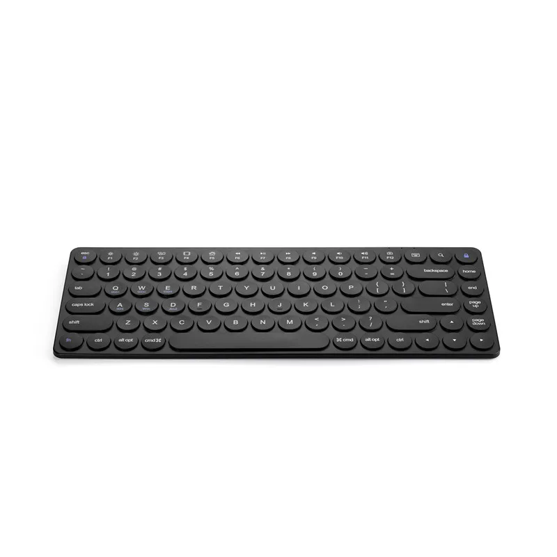 Round Cap Wireless Bluetooth Keyboard 85 Keys ABS Portable Keyboards for PC Laptop Win/iOS/Android | Компьютеры и офис