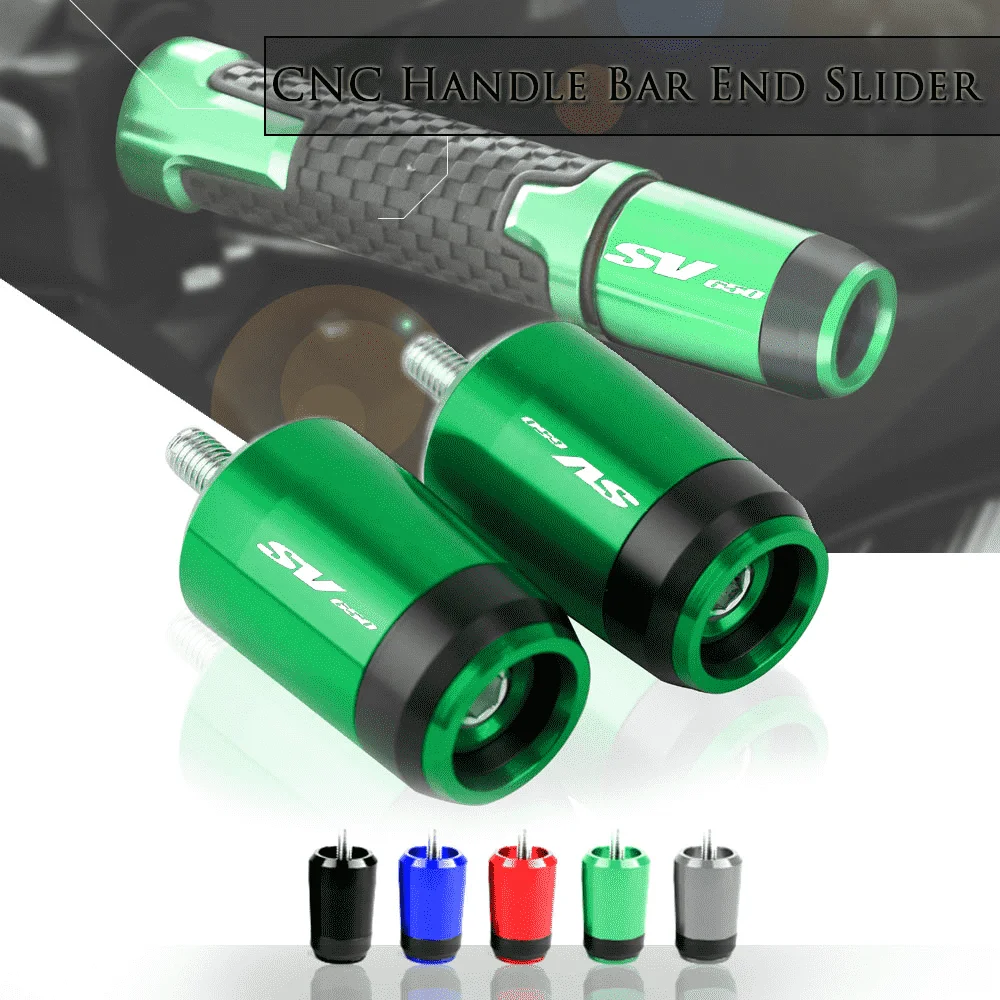

7/8'' 22mm Motorcycle Accessories Handlebar Grips End Handle Bar Cap End Plug SUZUKI SV650 SV 650 SV650S All Years