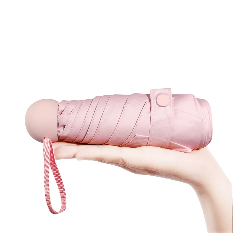 Зонт от солнца светильник Женский УФ водонепроницаемый карманный