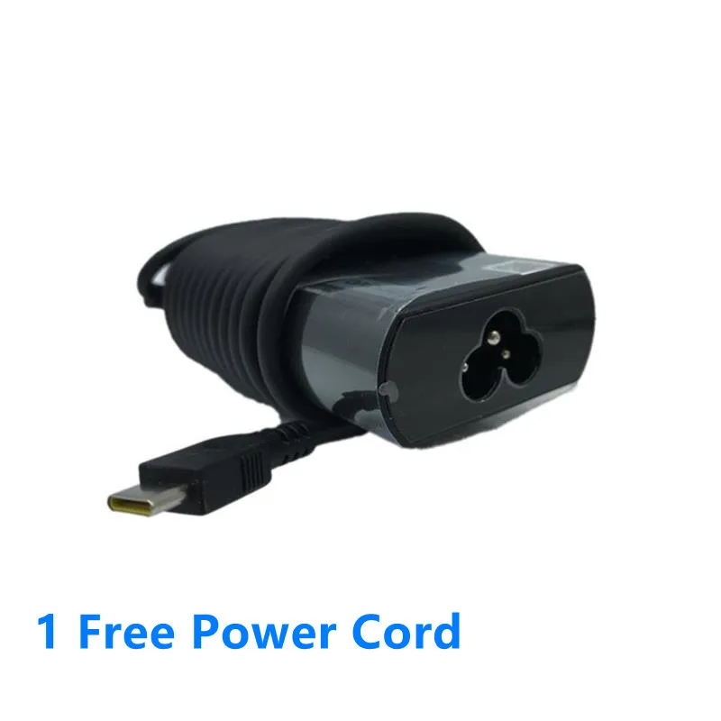 Подлинный ADLX65YSDC3A 65 Вт 20 в 3 25 а TYPE-C ADLX65YSLC3A ADLX65YSCC3A адаптер переменного тока для