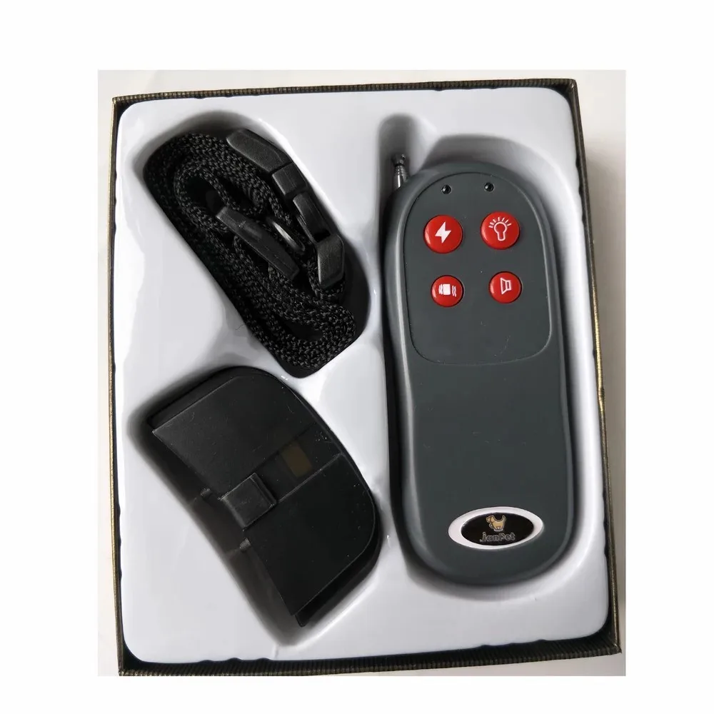 

No Harm 4 in 1 Dog Training Collar Pet Control Stop Bark Anti Bark Shock Vibration Small Medium Large Electric Remote Collar