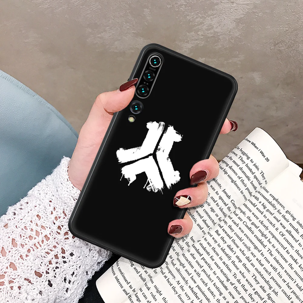 

defqon 1 2 Electric syllable Phone Case For Xiaomi Mi Note 10 A3 9 MAX 3 A2 8 9 Lite Pro Ultra black Bumper Soft Waterproof