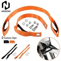 nicecnc front rear holding fender pull straps for ktm 125 200 250 300 350 450 500 530 exc excf sx sxf xc w xcfw xc xcf 2004 2015