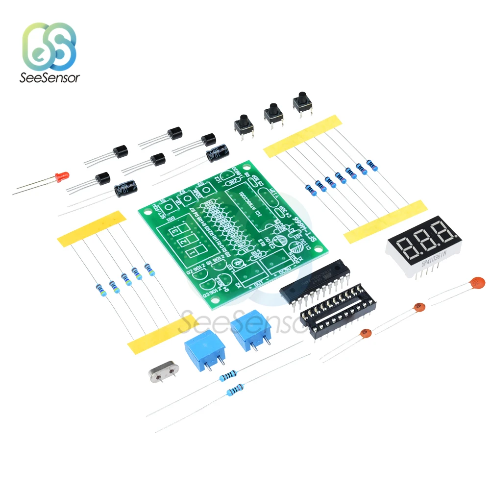 Digital Thermometer Temperature Controller DS18B20 Sensor Module LED Alarm 5V DC Electronic Suite DIY Kit | Инструменты