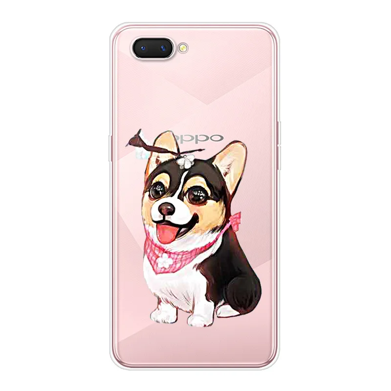 Чехол для Oppo A3S, чехол для Oppo A3S, мягкий мультяшный ТПУ силиконовый чехол для телефона, для Oppo A5 OPPOA5, чехол Realme C1 OPPOA3s, чехол, Fundas - Цвет: Серебристый