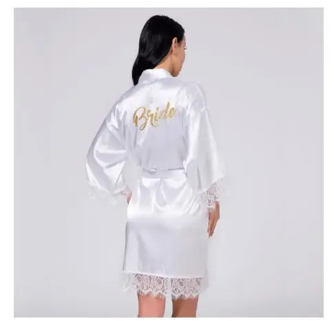 Женское атласное платье с золотыми буквами шелковая пижама разных цветов для