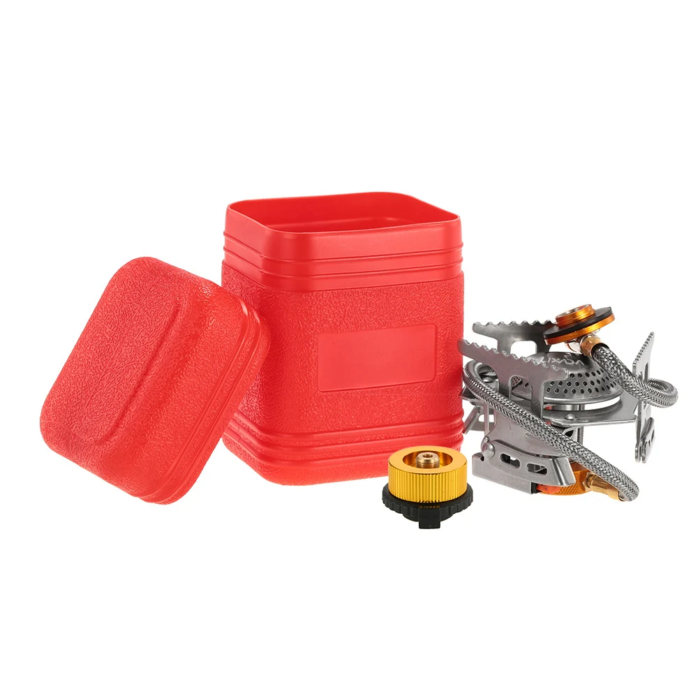 Портативная газовая горелка Lixada 3000 Вт для кемпинга приготовления пищи на