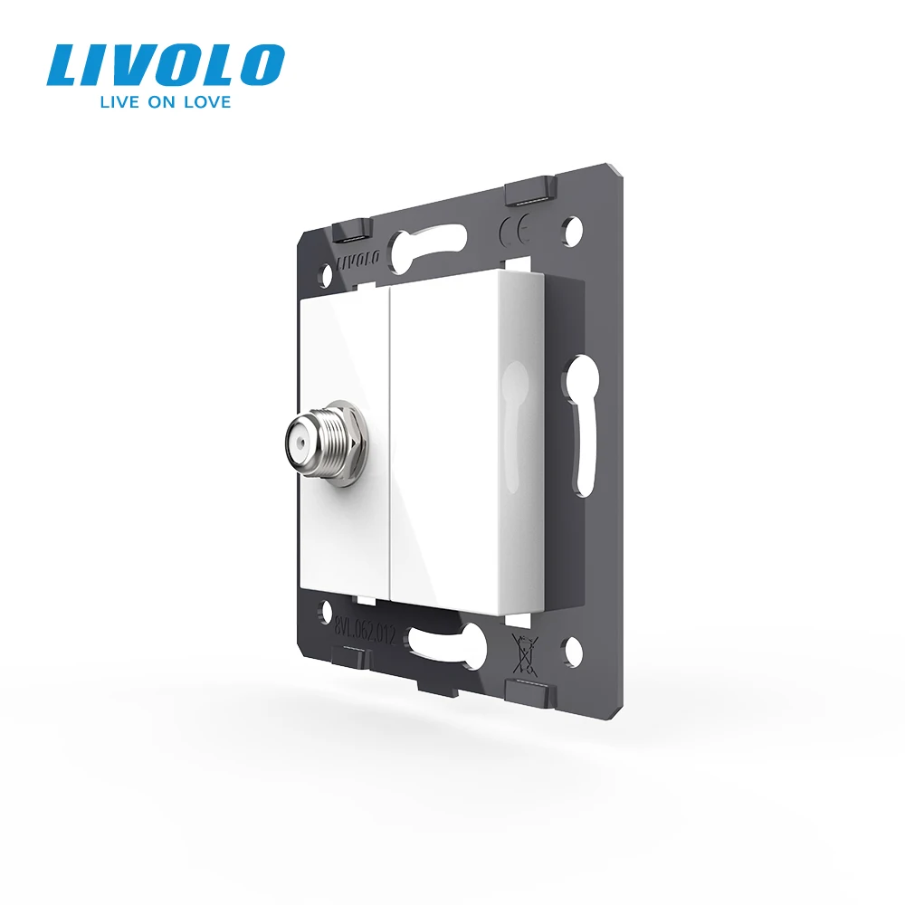 Livolo Manufacture satellite аксессуары для настенных розеток SAVT вилки с металлической