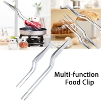 chef tongs clips stainless steel bbq tong mini tweezer multi hand tools for picnic picking food meat bread kitchen gadget tool