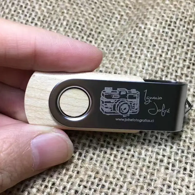 (Более 10 шт. бесплатный логотип) Красочный Деревянный индивидуальный Usb флэш