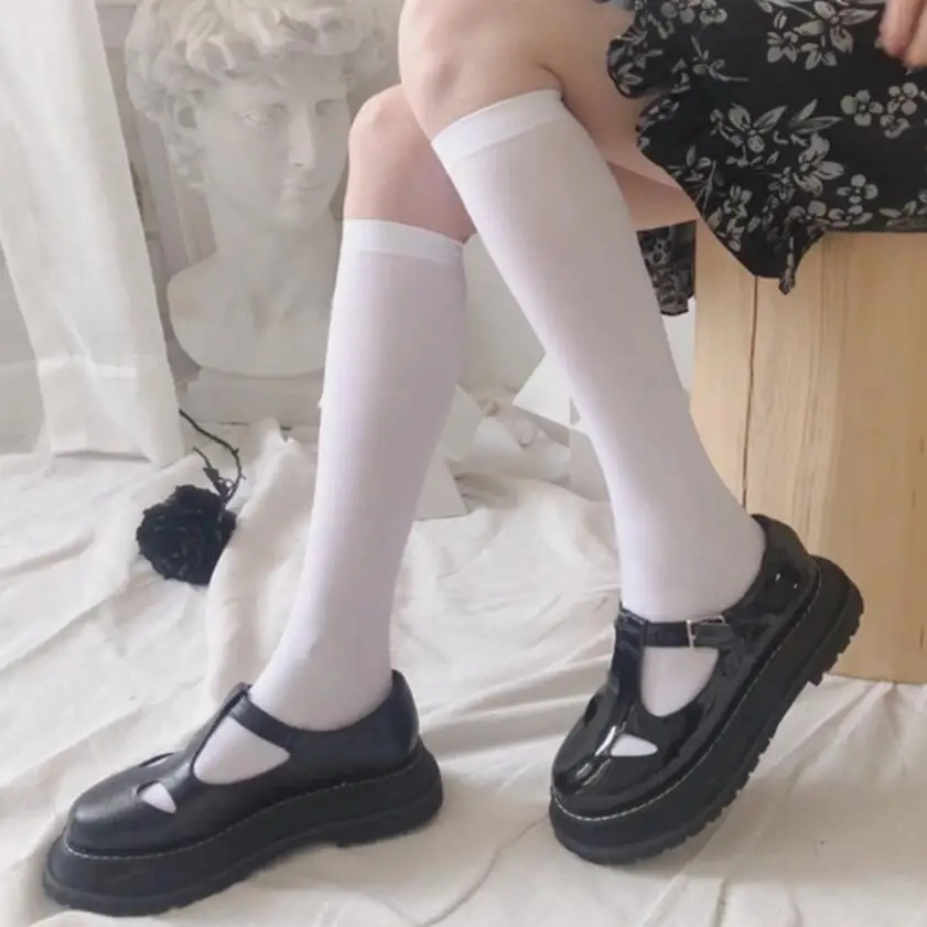 

Women Socks Stockings Warm Thigh High Over the Knee Socks Long Cotton Stockings medias Sexy Stockings 4 Colors