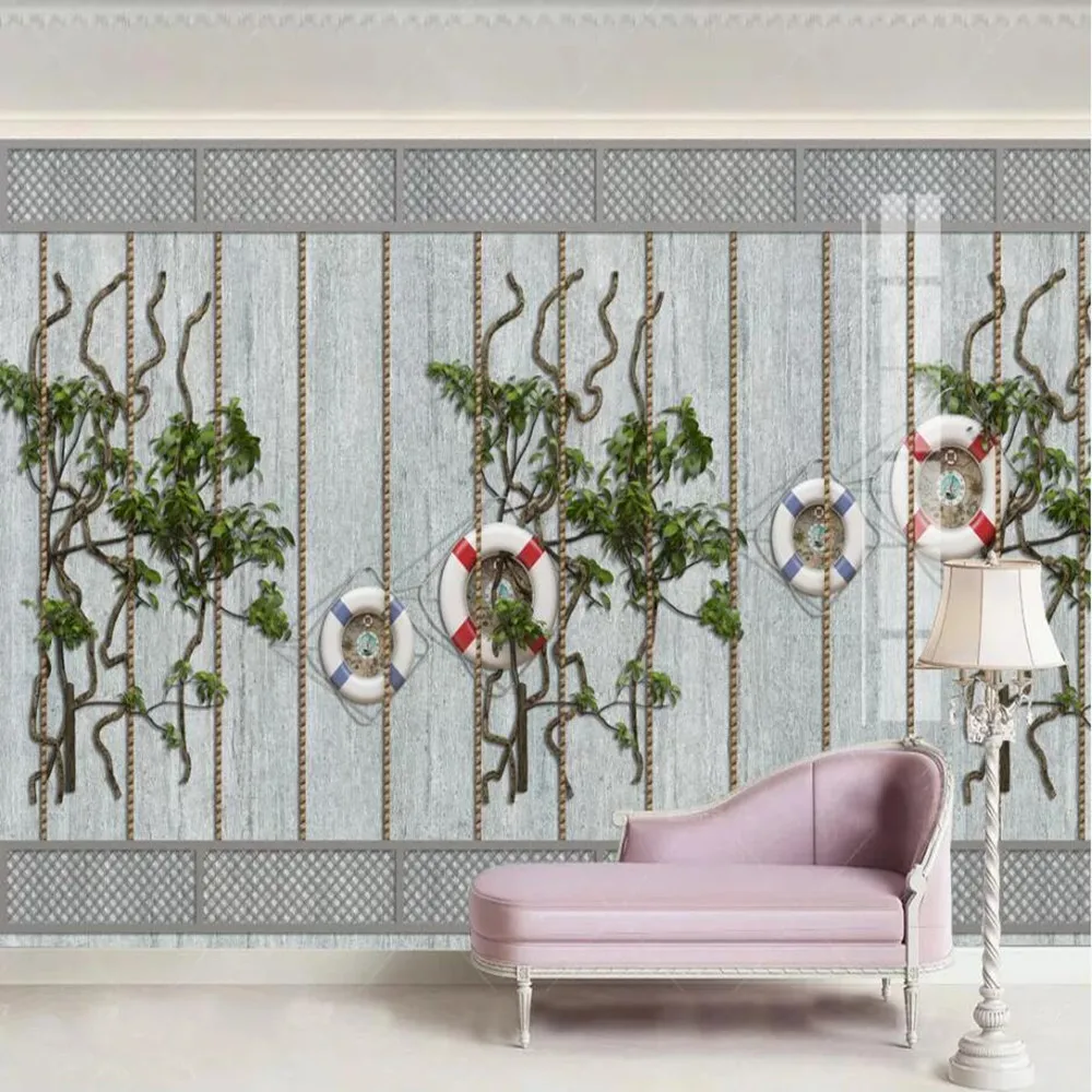 

Изготовитель Milofei на заказ 3D свежие трехмерные обои с зеленым фоном