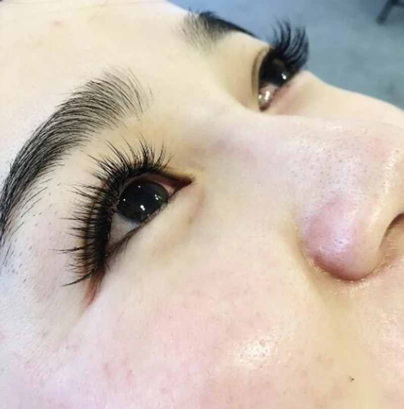 1 Набор искусственные ресницы волна индивидуальное наращивание ресниц Mink Черные