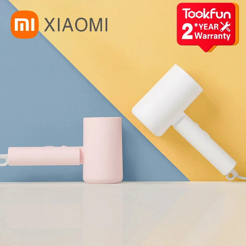 XIAOMI MIJIA Portable Anion Hair Dryer H100 Nanoe Water ion hair care Professinal Quick Dry 1600W Travel Foldable Hairdryer