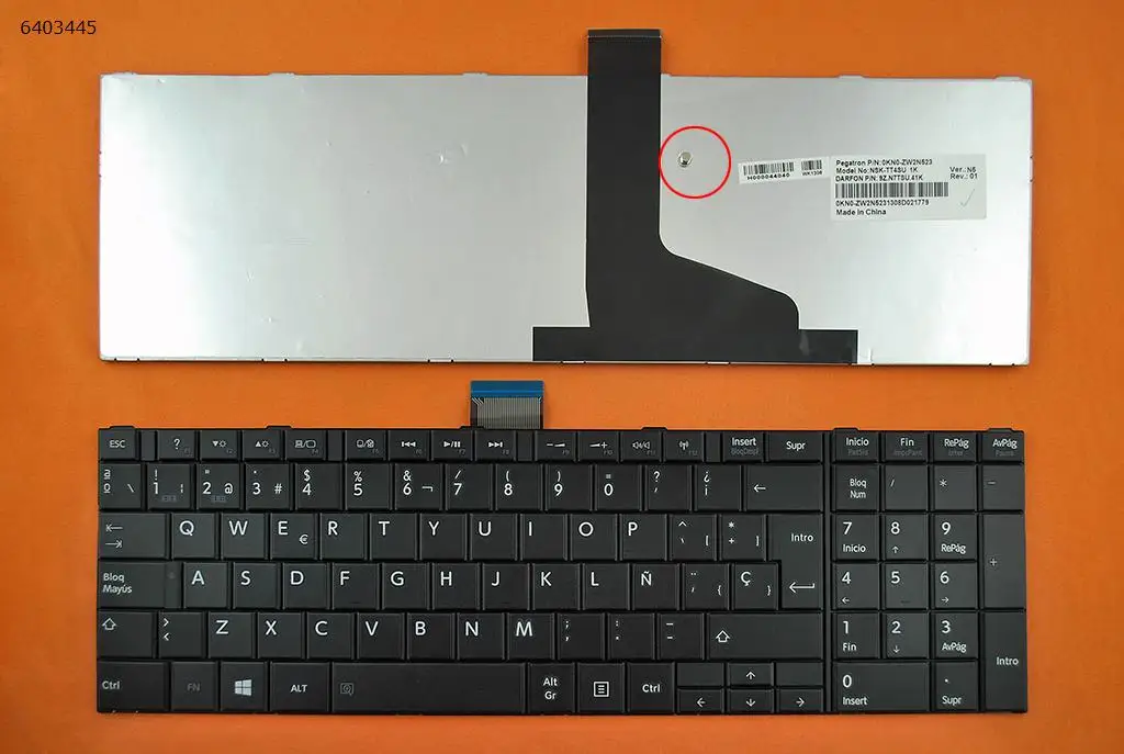 SP новая клавиатура с испанской раскладкой для ноутбука Toshiba Satellite L870 L870D L875 L875D L950