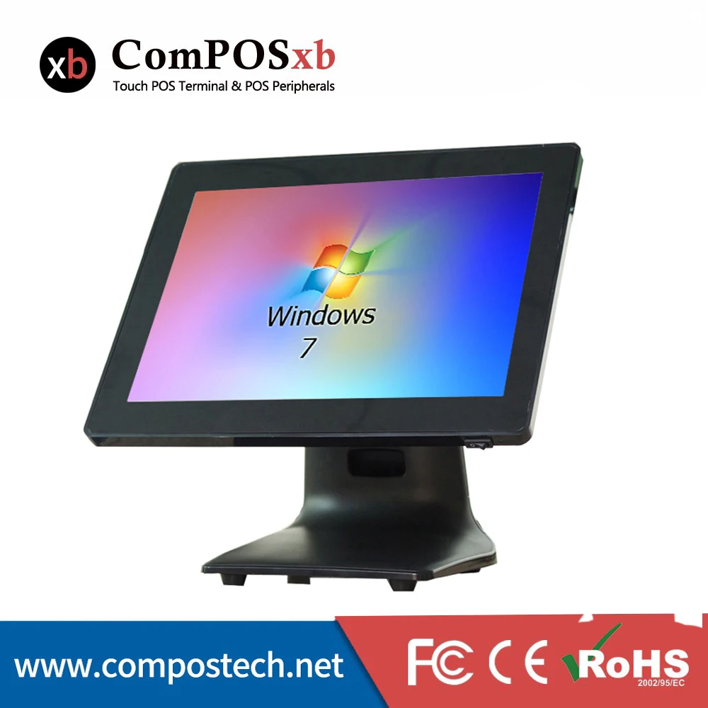 Wholeset Capacitive Touch cash register POS Terminal With printer barcode scanner System | Компьютеры и офис