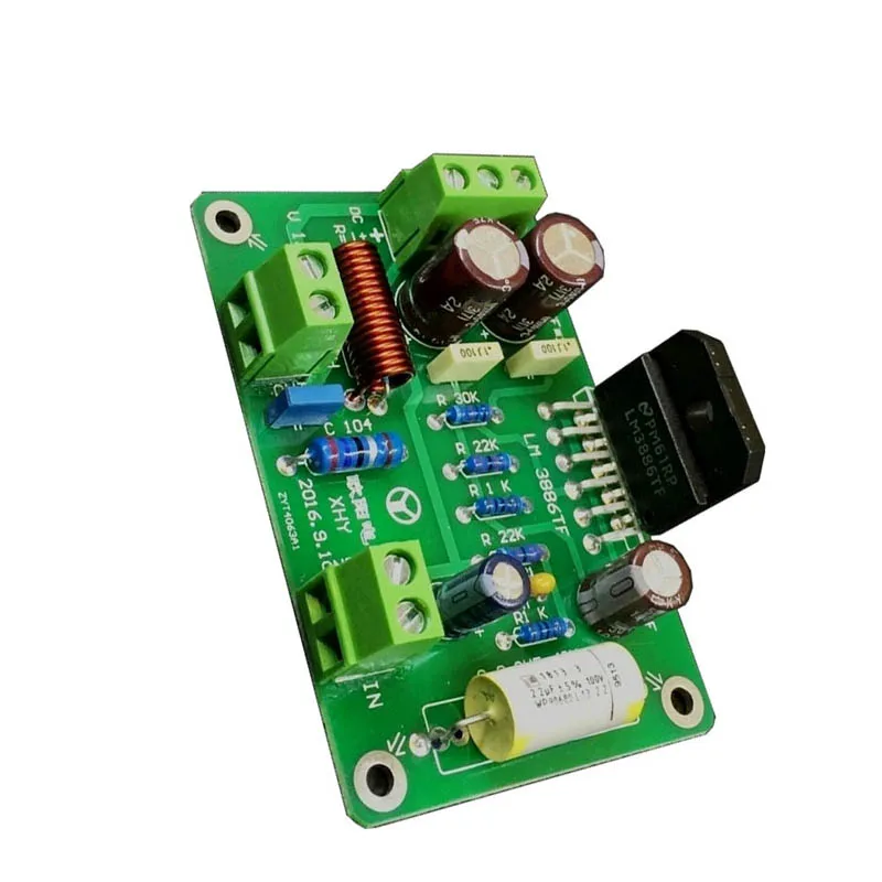 Хорошее качество LM3886 68 Вт 16 В до 36 мощность hifi моно усилитель сборная