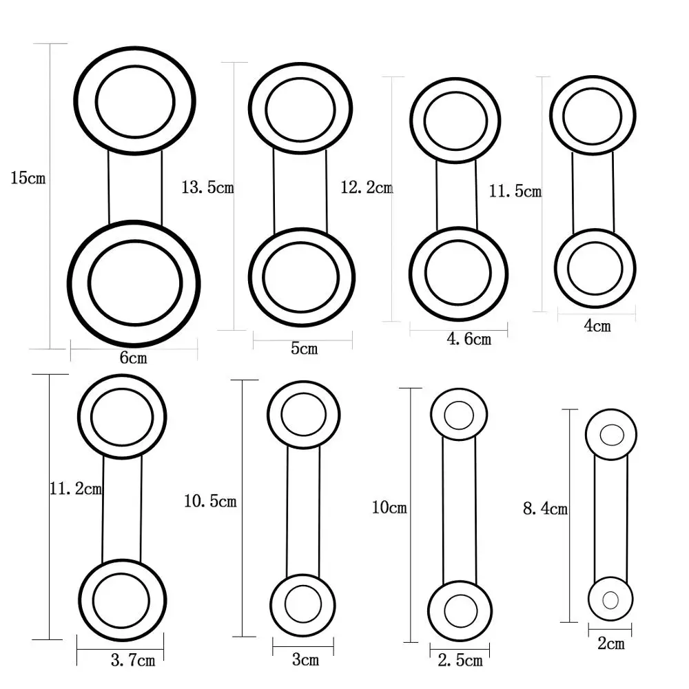 saxophone woodwind instrument repair tools for pad iron 8 pcs | Спорт и развлечения