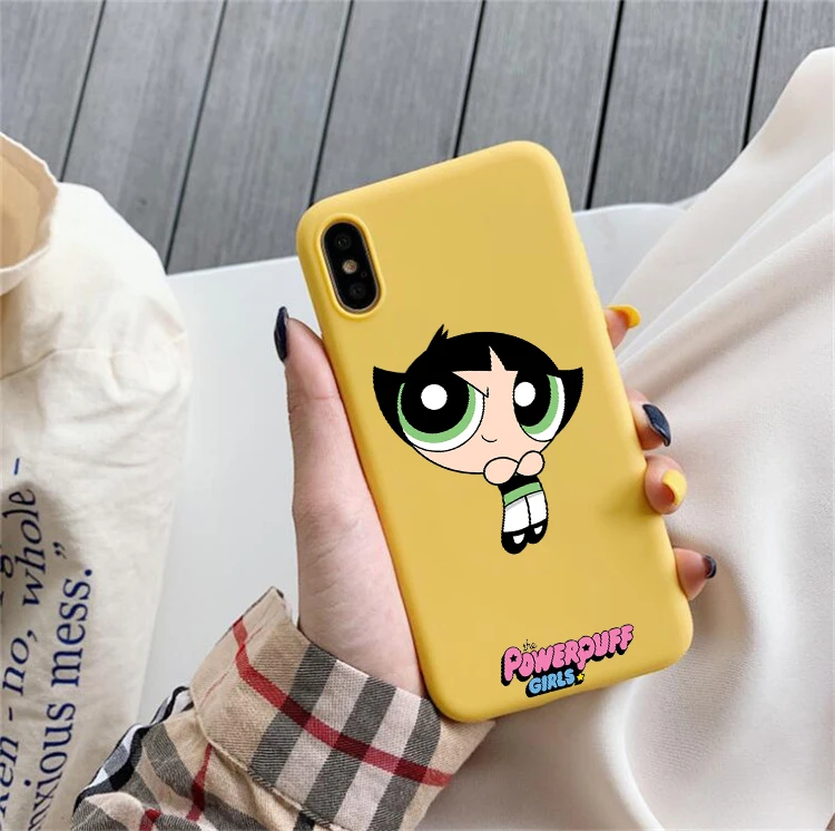Милый Powerpuff мягкий чехол для телефона ярких цветов для девочек huawei p30 pro p30 lite p20 pro p10 mate 20 p10 lite honor 9 lite